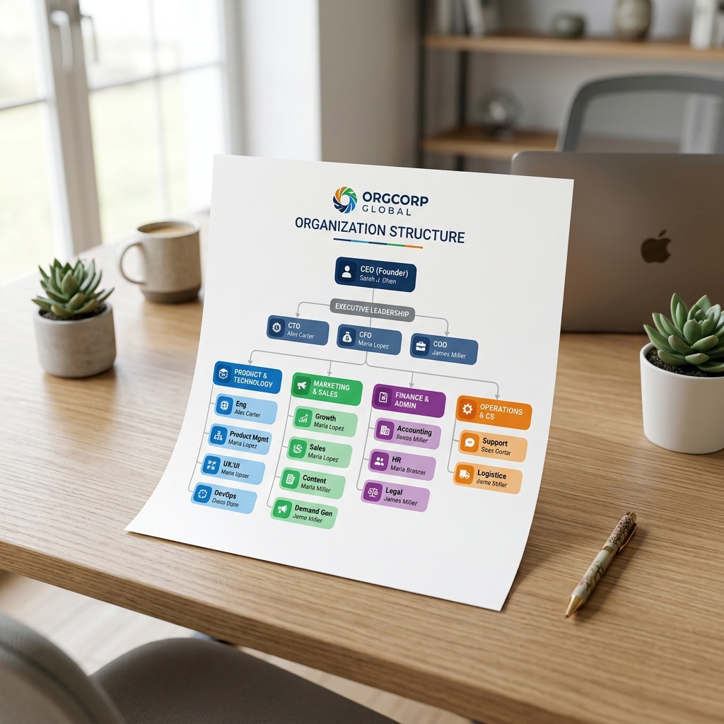 OrgChart PDF Preview